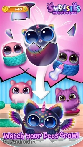 دانلود بازی Smolsies My Cute Pet House اندروید
