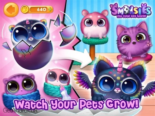دانلود بازی Smolsies My Cute Pet House اندروید