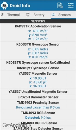 دانلود برنامه Droid Hardware Info اندروید