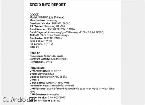 دانلود برنامه Droid Hardware Info اندروید