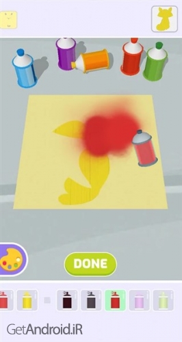 دانلود بازی Cut and Paint اندروید