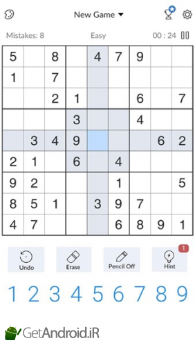 دانلود بازی Sudoku - Free Classic Sudoku Puzzles اندروید
