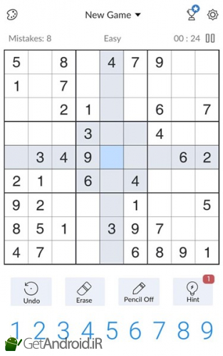 دانلود بازی Sudoku - Free Classic Sudoku Puzzles اندروید