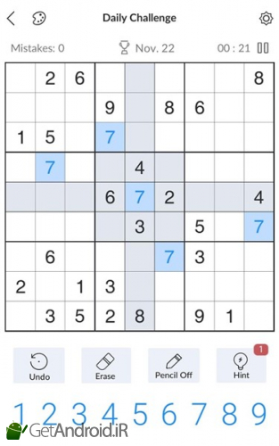 دانلود بازی Sudoku - Free Classic Sudoku Puzzles اندروید