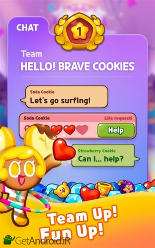 دانلود بازی Hello! Brave Cookies اندروید
