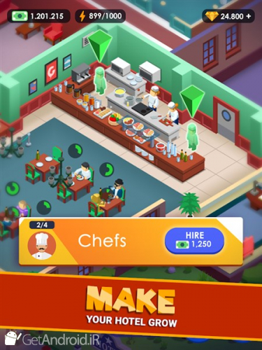 دانلود بازی Hotel Empire Tycoon اندروید