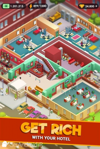 دانلود بازی Hotel Empire Tycoon اندروید