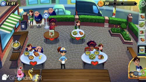دانلود بازی Diner DASH Adventures a cooking game اندروید