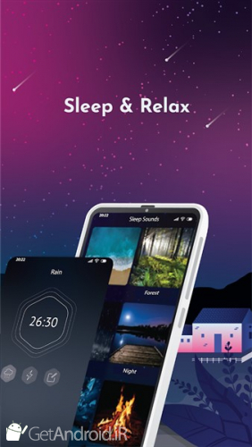 دانلود برنامه Sleep Sounds Relax Sleep Relaxing sounds اندروید