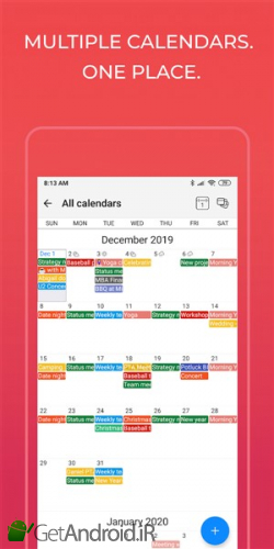 دانلود بازی GroupCal Shared Calendar اندروید