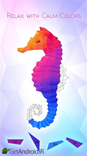 دانلود برنامه Calm Colors Coloring Book  اندروید