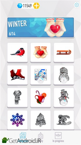 دانلود برنامه Calm Colors Coloring Book  اندروید