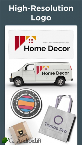 دانلود برنامه Logo Maker Pro Graphic Design Logo Templates اندروید