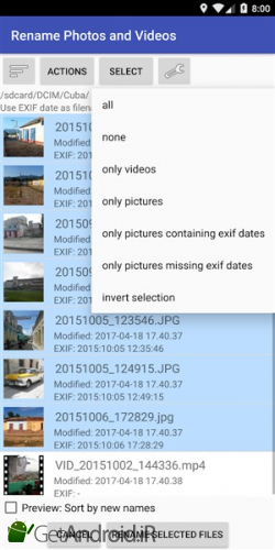 دانلود برنامه Rename Photos and Videos اندروید