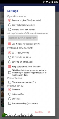 دانلود برنامه Rename Photos and Videos اندروید