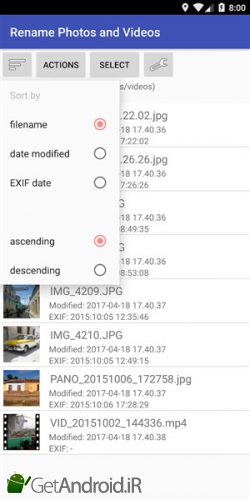 دانلود برنامه Rename Photos and Videos اندروید