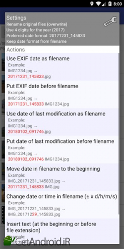 دانلود برنامه Rename Photos and Videos اندروید
