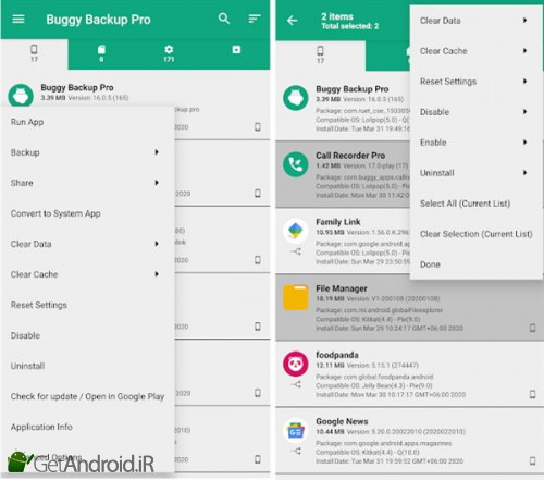 دانلود برنامه Buggy Backup Pro اندروید