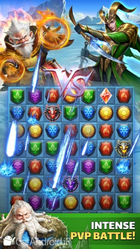 دانلود بازی MythWars and Puzzles: RPG Match 3 اندروید