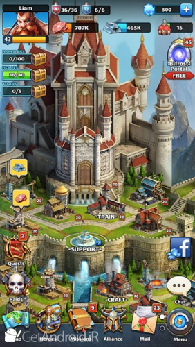 دانلود بازی MythWars and Puzzles: RPG Match 3 اندروید