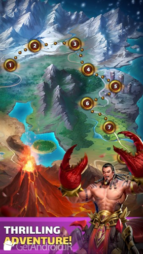 دانلود بازی MythWars and Puzzles: RPG Match 3 اندروید