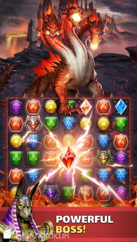 دانلود بازی MythWars and Puzzles: RPG Match 3 اندروید
