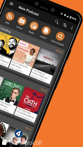 دانلود برنامه Podcast Addict اندروید