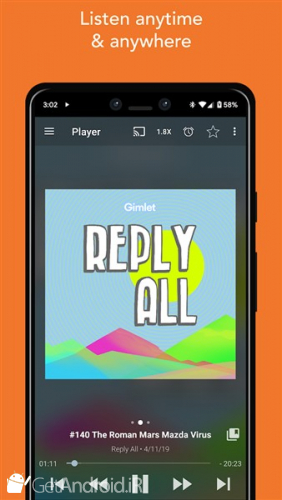 دانلود برنامه Podcast Addict اندروید