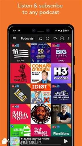 دانلود برنامه Podcast Addict اندروید