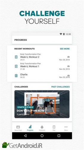 دانلود برنامه adidas Training by Runtastic اندروید