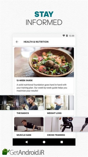 دانلود برنامه adidas Training by Runtastic اندروید