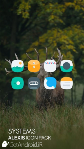 دانلود برنامه Alexis Icon Pack اندروید