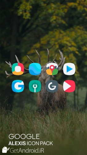 دانلود برنامه Alexis Icon Pack اندروید