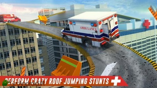 دانلود بازی Roof Jumping Ambulance Simulator اندروید