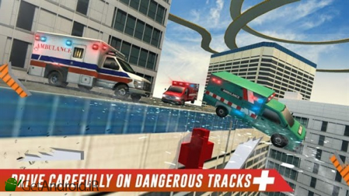 دانلود بازی Roof Jumping Ambulance Simulator اندروید