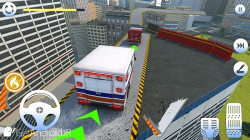 دانلود بازی Roof Jumping Ambulance Simulator اندروید