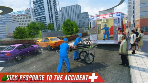 دانلود بازی Roof Jumping Ambulance Simulator اندروید