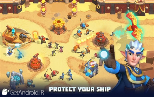 دانلود بازی Wild Sky Tower Defense اندروید