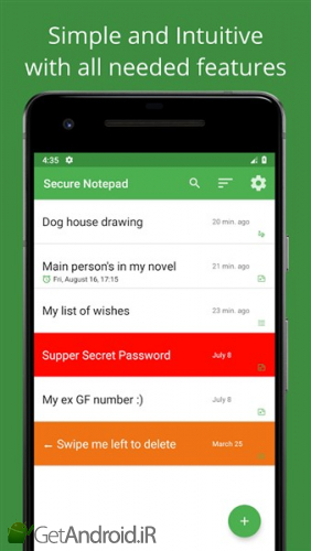 دنلود Secure Notepad - Private Notes With Lock اندروید
