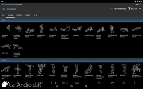 دانلود GymACE Pro: Workout Tracker & Body Log اندروید