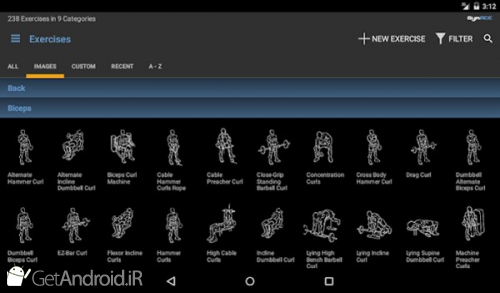 دانلود GymACE Pro: Workout Tracker & Body Log اندروید