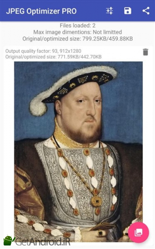 دانلود JPEG Optimizer PRO with PDF support اندروید