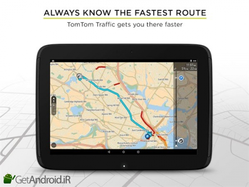 دانلود TomTom GPS Navigation - Live Traffic Alerts & Maps اندروید