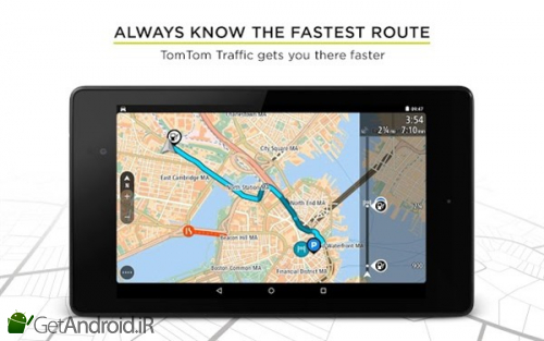 دانلود TomTom GPS Navigation - Live Traffic Alerts & Maps اندروید