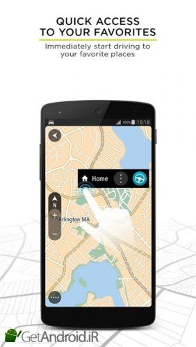 دانلود TomTom GPS Navigation - Live Traffic Alerts & Maps اندروید