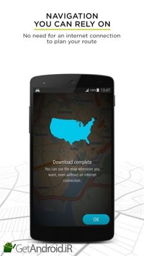 دانلود TomTom GPS Navigation - Live Traffic Alerts & Maps اندروید