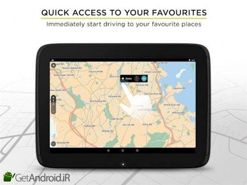 دانلود TomTom GPS Navigation - Live Traffic Alerts & Maps اندروید