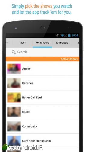 دانلود Next Episode - Track TV Shows, Movies & TV Series اندروید
