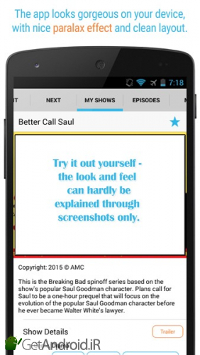 دانلود Next Episode - Track TV Shows, Movies & TV Series اندروید