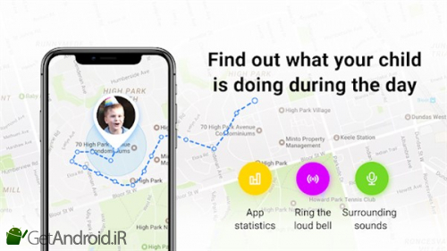 دانلود Find My Kids Child Cell Phone Location Tracker اندروید